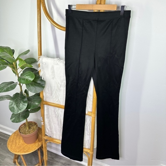 NWT Helmut Lang Black Pull On Pants sz L - Picture 1 of 7
